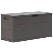 vidaXL Garden Storage Box 280 L Brown