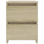 vidaXL Bedside Cabinets 2 pcs Sonoma Oak 30x30x40 cm Engineered Wood vidaXL Bedside Cabinets 2 pcs Sonoma Oak 30x30x40 cm Engineered Wood
