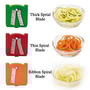 Farberware Spiraletti Spiral Vegetable Slicer With Three Colored Blades