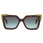 Fendi FN-0260/S-C9K52EQ Cat Eye Acetate Plastic Havana Women Sunglasses Fendi FN-0260/S-C9K52EQ Cat Eye Acetate Plastic Havana Women Sunglasses