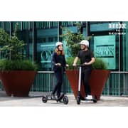 Segway Ninebot ES2 Kick Scooter 8inch Front and 7.5inch Back Tires, Up to 15.5 Mile Range, 15.5mph Top Speed, Cruise Control Dark Grey/ Black