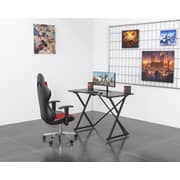 Ibama Computer Table, Home Office 1.1m length Computer Desk Tabletop Modern Simple Style Table Sturdy Writing Desk with Extra Strong Legs Study Writing Desk 110*60*75cm Ibama Computer Table, Home Office 1.1m length Computer Desk Tabletop Modern Simple Style Table Sturdy Writing Desk with Extra Strong Legs Study Writing Desk 110*60*75cm