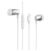 Xcell Wired Stereo Headset with Lightning Connector - Silver/White Xcell Wired Stereo Headset with Lightning Connector - Silver/White