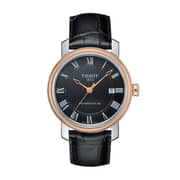 Tissot Bridge Port Black Leather Men Watch T097.407.26.053.00