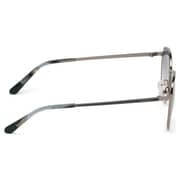 Gant GA-7109-10B-52 Unisex Sunglass Shiny Light Nickeltin/ Smoke