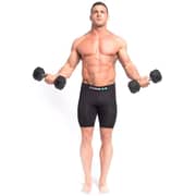 Miracle Fitness 2.5kg Hex Dumbbell - 2 Pieces