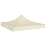 vidaXL Party Tent Roof 2x2 m Cream 270 g/m2 vidaXL Party Tent Roof 2x2 m Cream 270 g/m2