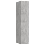 Vidaxl Apothecary Cabinet Concrete Grey 30x42.5x150 Cm Engineered Wood