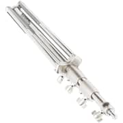 Coopic L-280m Stainless Steel Light Stand 110inch/280cm Heavy Duty With 1/4-inch To 3/8-inch Universal Adapter For Studio Softbox, Monolight And Other Photographic Equipment (1 Pack)