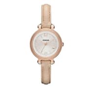 Fossil ES3139 Heather Three-Hand Leather Ladies Watch