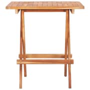 vidaXL 3 Piece Folding Bistro Set Solid Teak Wood vidaXL 3 Piece Folding Bistro Set Solid Teak Wood
