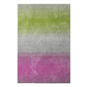 Shaggy Modern Design Carpet Grey/Blue/Yellow