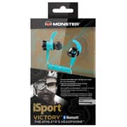 Monster iSport Victory In-Ear Bluetooth Sport Headphones Blue 137086-00
