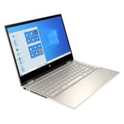 HP Pavilion x360 14M-DW0023DX Convertible Touch Laptop - Core i5 1GHz 8GB 256GB Shared Win10 14inch FHD Gold English Keyboard