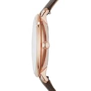 Fossil ES3707 Jacqueline Gray Leather Watch