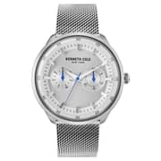 Kenneth Cole KC50577001 Silver Quartz Men's Watch