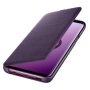 Samsung LED Flip Wallet Cover Purple For Galaxy S9 Plus - EF-NG965PVEGWW Samsung LED Flip Wallet Cover Purple For Galaxy S9 Plus - EF-NG965PVEGWW