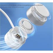 COOLBABY Portable Bladeless Neck Fan USB Charging Green COOLBABY Portable Bladeless Neck Fan USB Charging Green