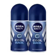 Nivea Men Cool Kick Deo Roll On 50ml Twin Pack Nivea Men Cool Kick Deo Roll On 50ml Twin Pack