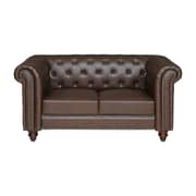 Pan Emirates Orbital 2 Seater Sofa Brown