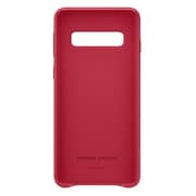 Samsung Leather Cover Red For Galaxy S10 Samsung Leather Cover Red For Galaxy S10