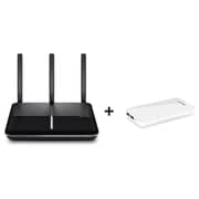 TP-Link Archer VR900 AC1900 Wireless Gigabit VDSL/ADSL Modem Router + Linkcomn Jokul 100P Power Bank 10000 mAh IT ACC PROMO TP-Link Archer VR900 AC1900 Wireless Gigabit VDSL/ADSL Modem Router + Linkcomn Jokul 100P Power Bank 10000 mAh IT ACC PROMO