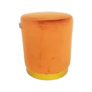 Danube - Trizona Fabric Ottoman-rust