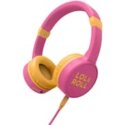 Energy Sistem 451876 Lol & Roll Pop Kids Wired Over Ear Headphone Pink