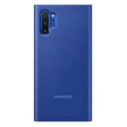 Samsung Clear View Cover For Note 10 Plus - Blue Samsung Clear View Cover For Note 10 Plus - Blue