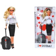 Simba I Love Dubai Doll With Trolley Bag Toy
