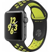 Apple Watch Nike+ - 38mm Space Grey Aluminium Case with Black/Volt Nike Sport Band