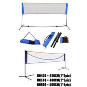 ULTIMAX Badminton Volleyball Tennis Net Set with Stand/Frame Carry Bag Portable Height Adjustable Outdoor Badminton Net Set-420Cm