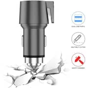 Nextbase Dual Port Car Charger Black With Window Breaker