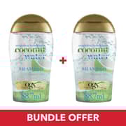OGX Shampoo Weightless Hydration + Coconut Water 88ml - Pack of 2 Pieces (Bundle Offer)