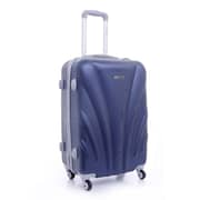 Para John ABS Luggage Travel Trolley With 4 Wheels 3pcs Set Dark Blue