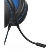 Piranha 397076 HP40 Wired Over Ear Gaming Headset Black/Blue