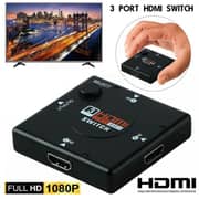 فاصل HDMI 1080p من كيندكس 65 سم أسود