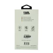 Karl Lagerfeld Saffiano Karl'S Head Patch Hard Case For Iphone 14 Pro Black Karl Lagerfeld Saffiano Karl'S Head Patch Hard Case For Iphone 14 Pro Black