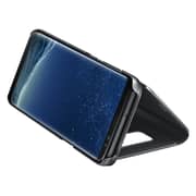 Samsung Clear View Standing Cover Black For Galaxy S8