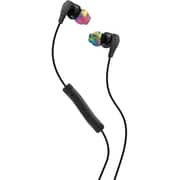 Skullcandy S2CDJY523 Method In-Ear Sport Earbuds with Mic Black/Swirl/Cool Gray