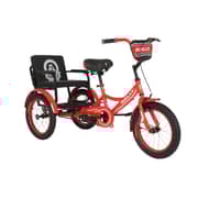 Rally Tricycle 12 Inch with Rear Seat For Kids (Red) 100% Assembled Rally Tricycle 12 Inch with Rear Seat For Kids (Red) 100% Assembled