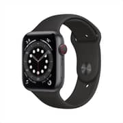 Apple Watch Series 6 GPS+Cellular 40mm Space Grey Aluminum Case with Black Sport Band - Middle East Version Apple Watch Series 6 GPS+Cellular 40mm Space Grey Aluminum Case with Black Sport Band - Middle East Version