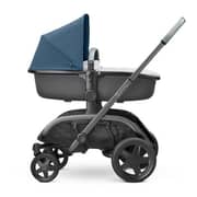 Quinny Hubb Stroller Blue Coral On Grey Quinny Hubb Stroller Blue Coral On Grey