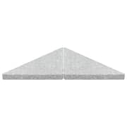 Vidaxl Umbrella Weight Plate Granite 15 Kg Triangular Grey Vidaxl Umbrella Weight Plate Granite 15 Kg Triangular Grey