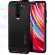 Spigen Rugged Armor Designed For Xiaomi Note 8 Pro Case/cover - Matte Black Spigen Rugged Armor Designed For Xiaomi Note 8 Pro Case/cover - Matte Black