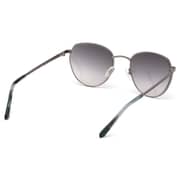 Gant GA-7109-10B-52 Unisex Sunglass Shiny Light Nickeltin/ Smoke