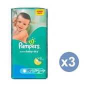 Pampers Active Baby Dry diapers size 5 Jumbo Pack 11-18 kg 52 count Pack of 3
