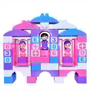 Building Blocks Princess Letters in Pink