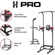 H Pro Hanging Station Pull Up Chin Up Bar Dip Station HM000HM7774-3