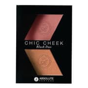 Absolute New York Chic Cheek Blush Duo Pink Champagne/Havana Honey ABS0MFBD01 Absolute New York Chic Cheek Blush Duo Pink Champagne/Havana Honey ABS0MFBD01